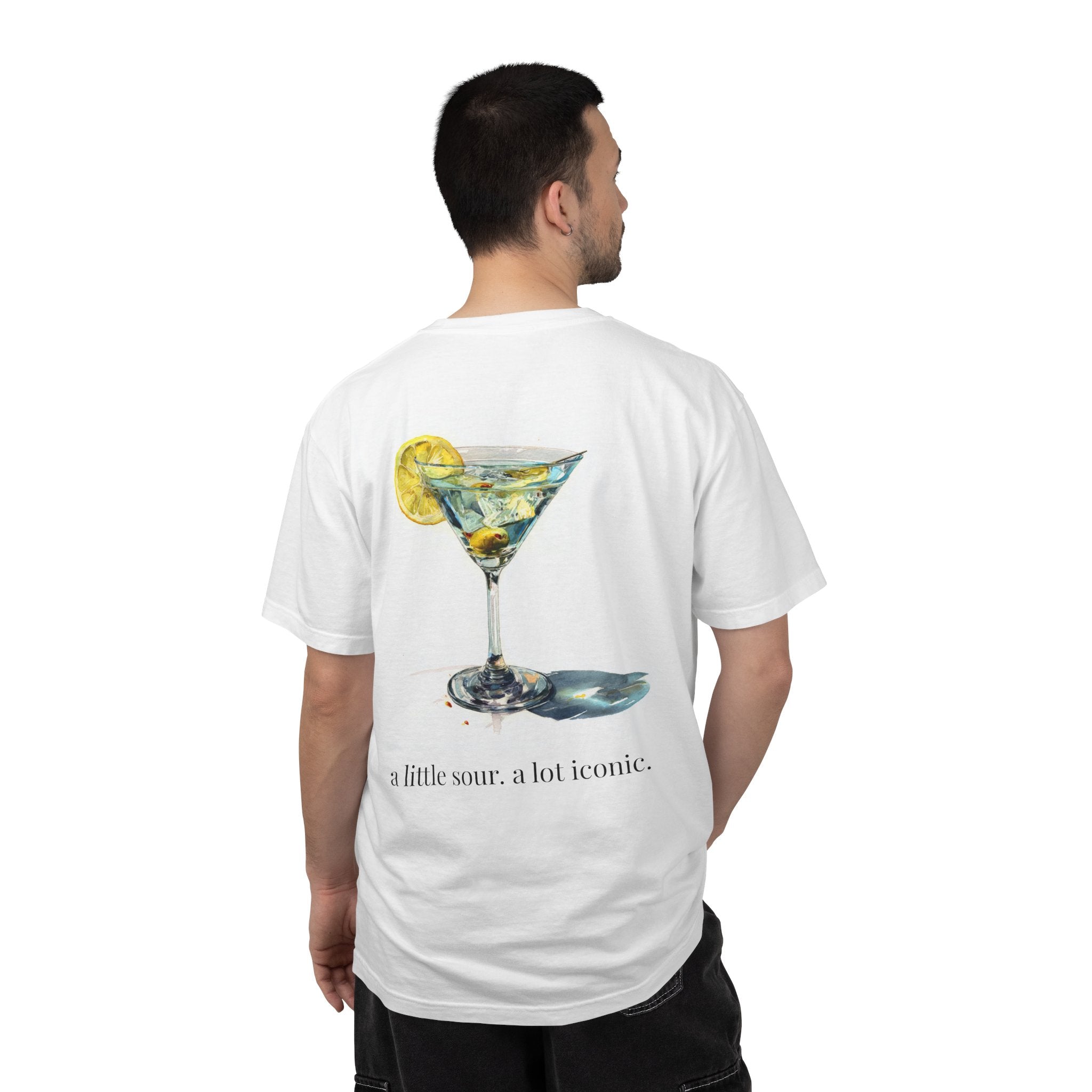 T-Shirt — “Delayed Gratification Club” Lemon Martini Graphic Tee