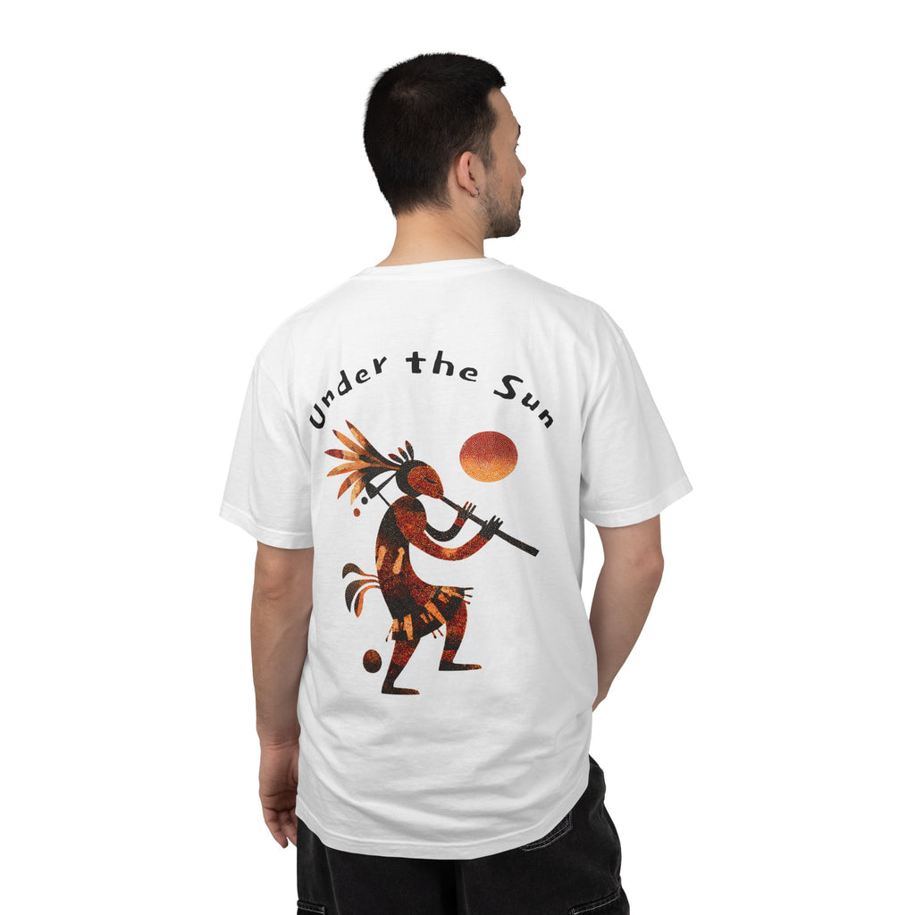 T-Shirt — "Delayed Gratification Club" Front + Kokopelli "Under the Sun" Back Graphic Tee